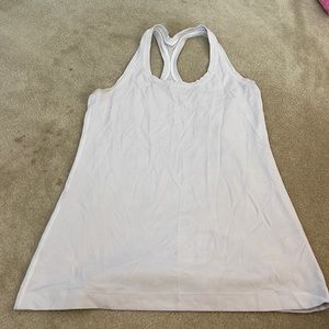 white lululemon tank